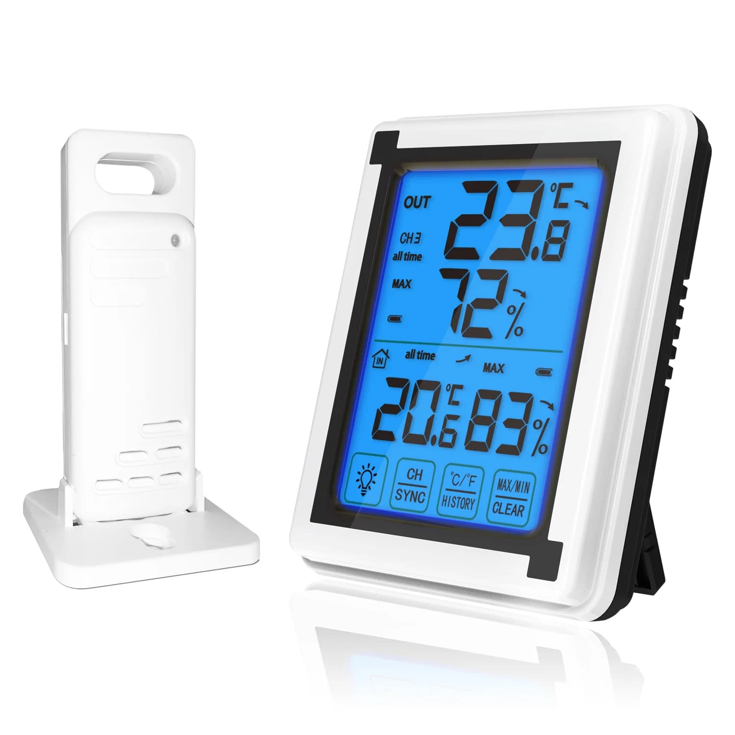 Termohigrómetro Inalámbrico Clivex Climate Meter W